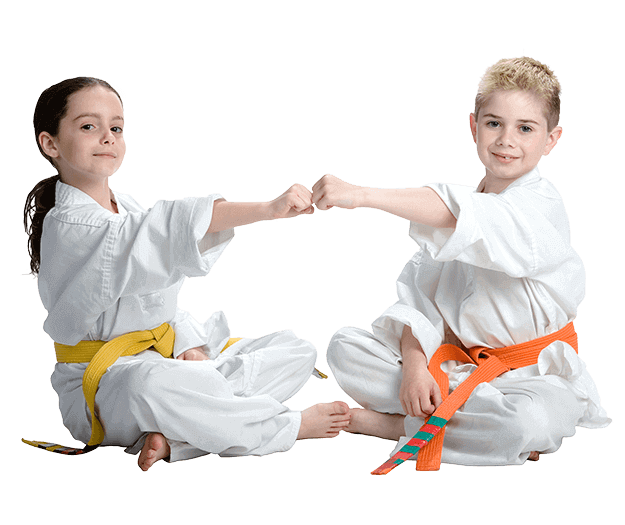 Martial Arts Lessons for Kids in Fort Dodge IA - Kids Greeting Happy Footer Banner