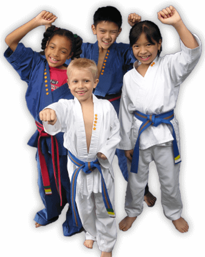 Martial Arts Summer Camp for Kids in Fort Dodge IA - Happy Group of Kids Banner Summer Camp Page