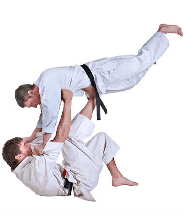 Brazilian Jiu Jitsu Lessons for Adults in Fort Dodge IA - BJJ Floor Throw Men